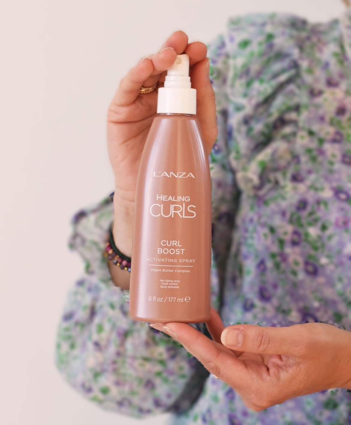 Спрей-бустер для кучерявого волосся LʼANZA Healing Curl Boost Spray, 177 ml - 2